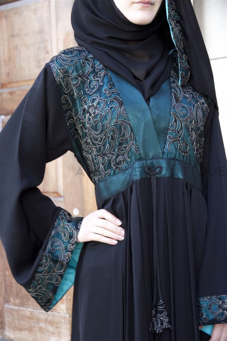 Abaya Embroidery Patterns Fancy Lace Embroidered Abaya Designs Latest Collection 2019 2020
