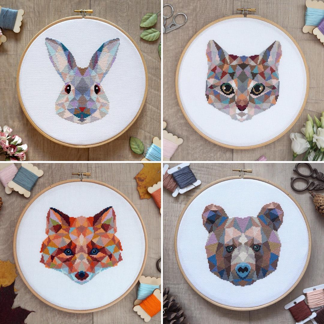 Animal Embroidery Patterns Embroidery Features Of The Month Animal Embroidery Designs To