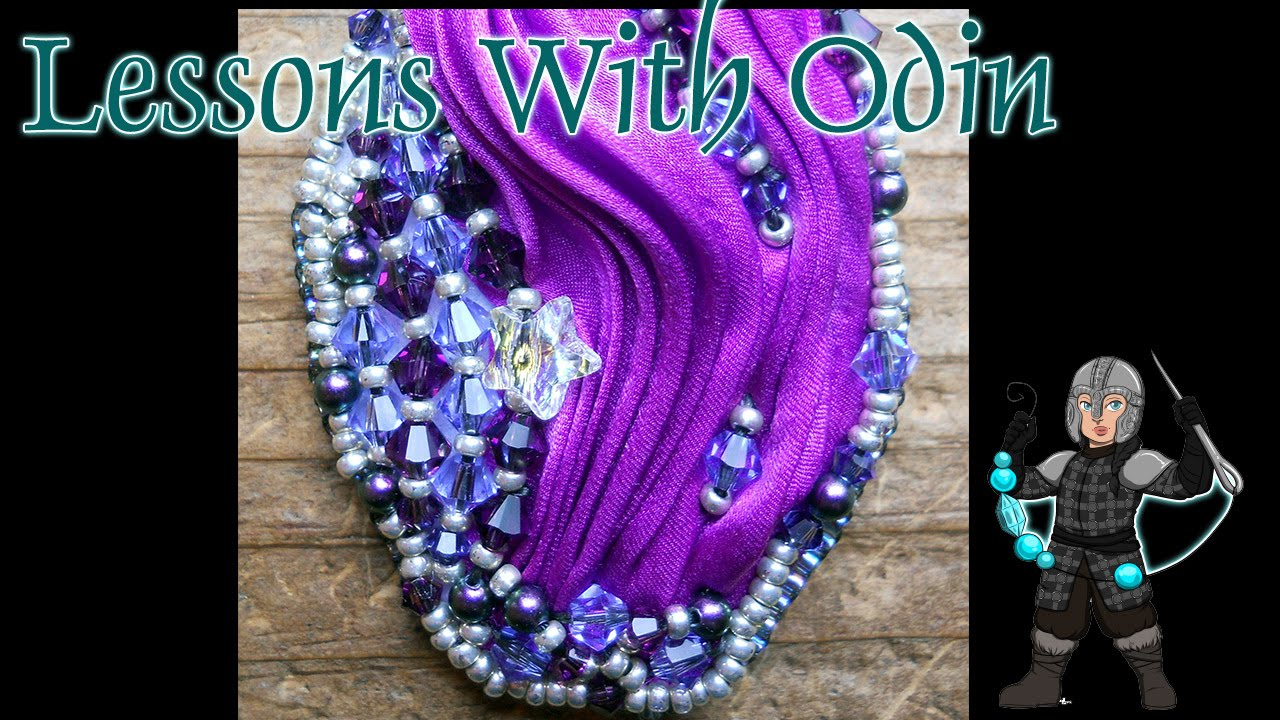 Bead Embroidery Jewelry Patterns Bead Embroidery Basics With Shibori Silk Jewelry Tutorial The Shibori Saga Part 2