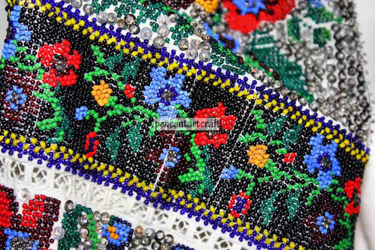 Beaded Embroidery Patterns Beaded Embroidery Patterns On Romanian Peasant Blouses