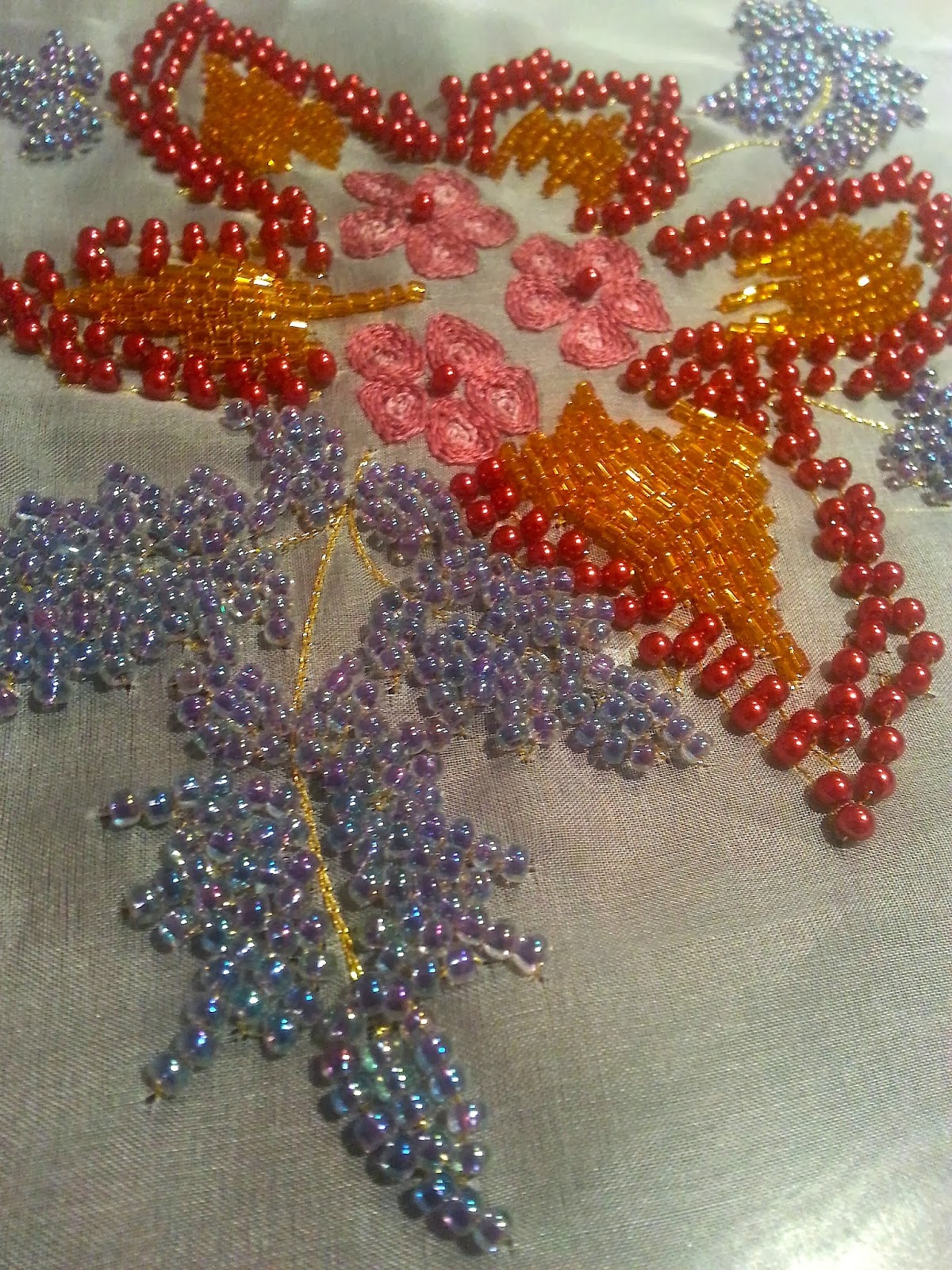 Beaded Embroidery Patterns Stitching In The Pursuit Of Happiness Ny City Tambour Embroidery Class