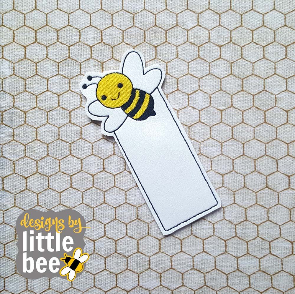 Bee Embroidery Pattern Bee Ith Bookmark
