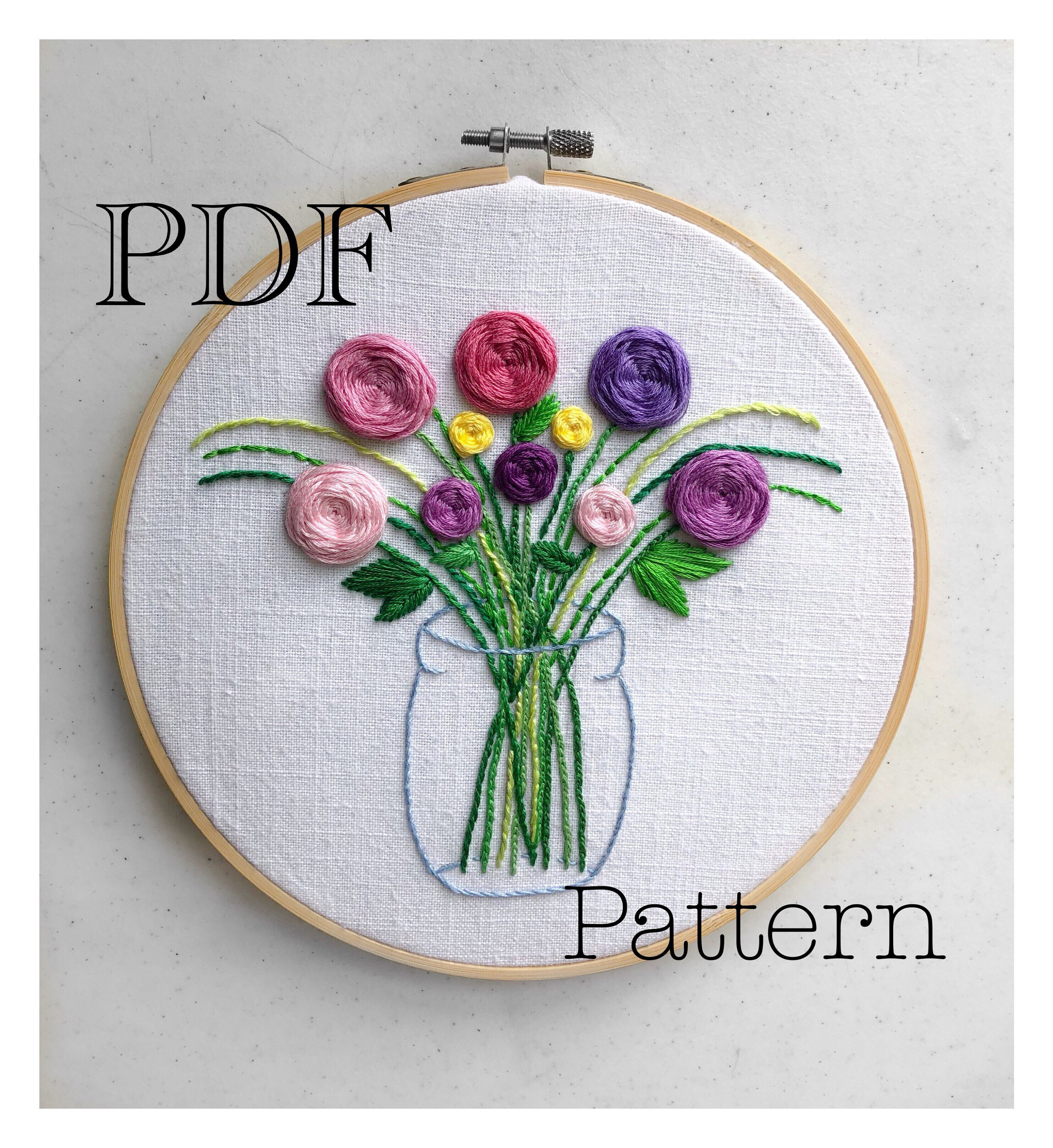Beginner Embroidery Patterns Unique Pattern Diy Patterns Beginner Embroidery Pattern Design Patterns Cute Pattern Pattern Pdf Pattern Download