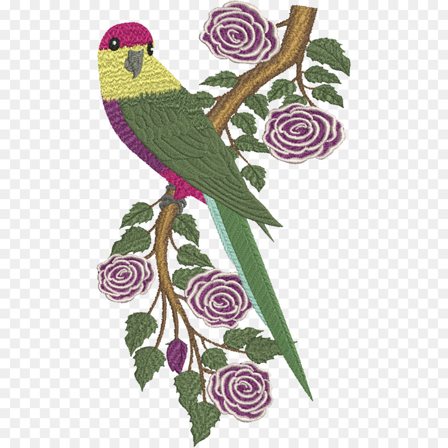 Bird Embroidery Patterns Free Rainbow Rose Png Download 10001000 Free Transparent Floral