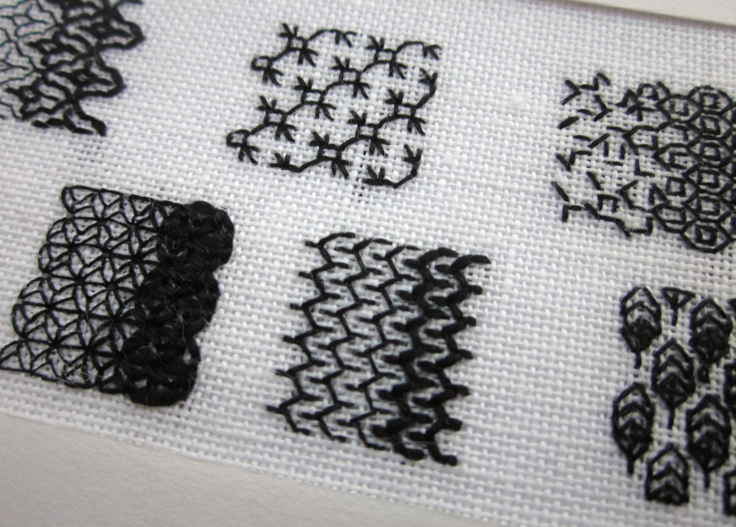 Blackwork Embroidery Patterns 3391 Back To Basics Blackwork
