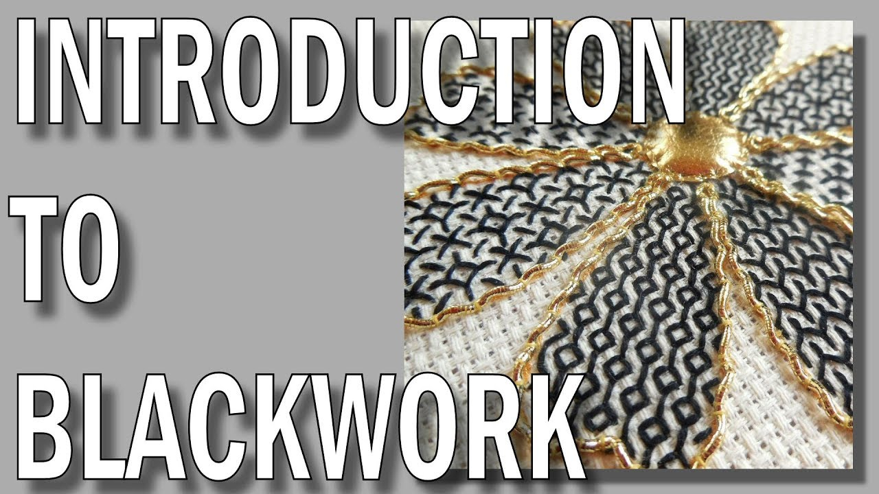 Blackwork Embroidery Patterns Introduction To Blackwork Hand Embroidery