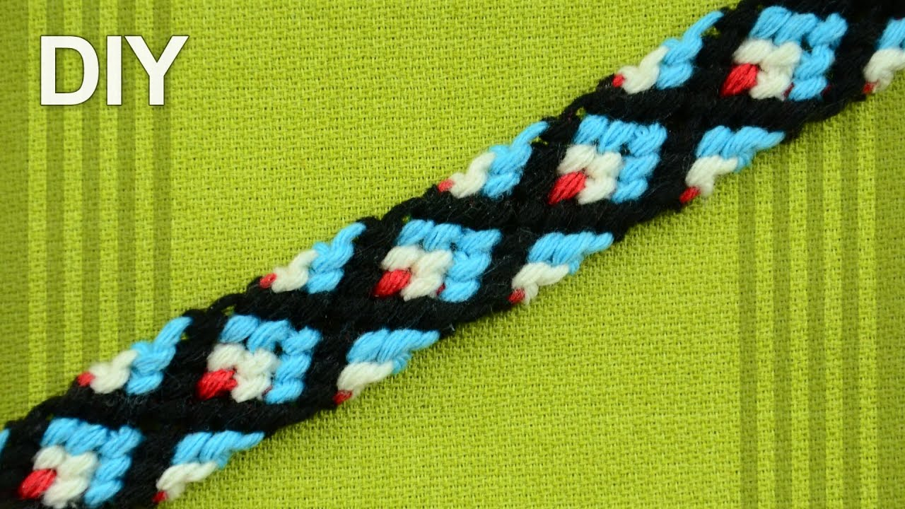 Bracelet Patterns With Embroidery Floss X Cross Friendship Bracelet Diy Tutorial