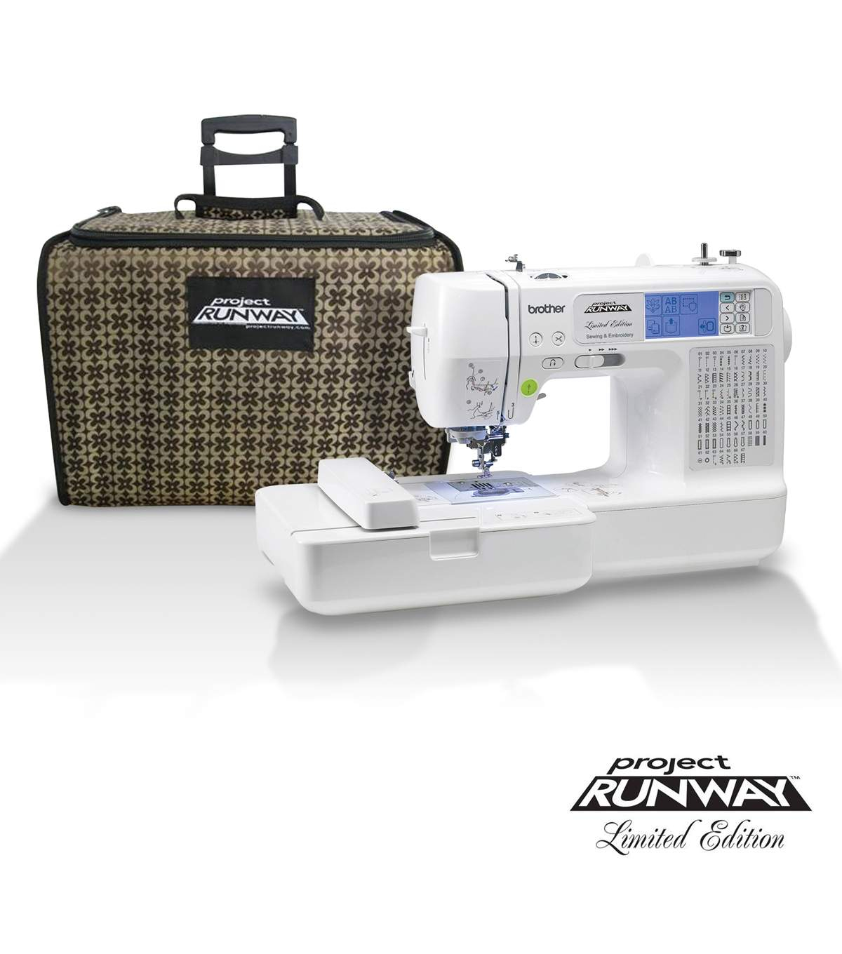 Brother Embroidery Machine Patterns Brother Project Runway Lb6800prw Embroidery Sewing Machine