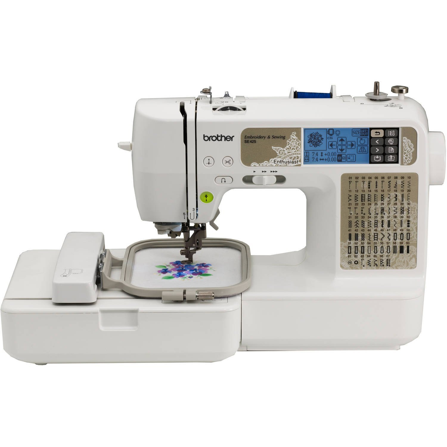 Brother Se400 Embroidery Patterns Brother Se400 Vs Cs6000i Ultimate Comparison August 2019 Doyousew