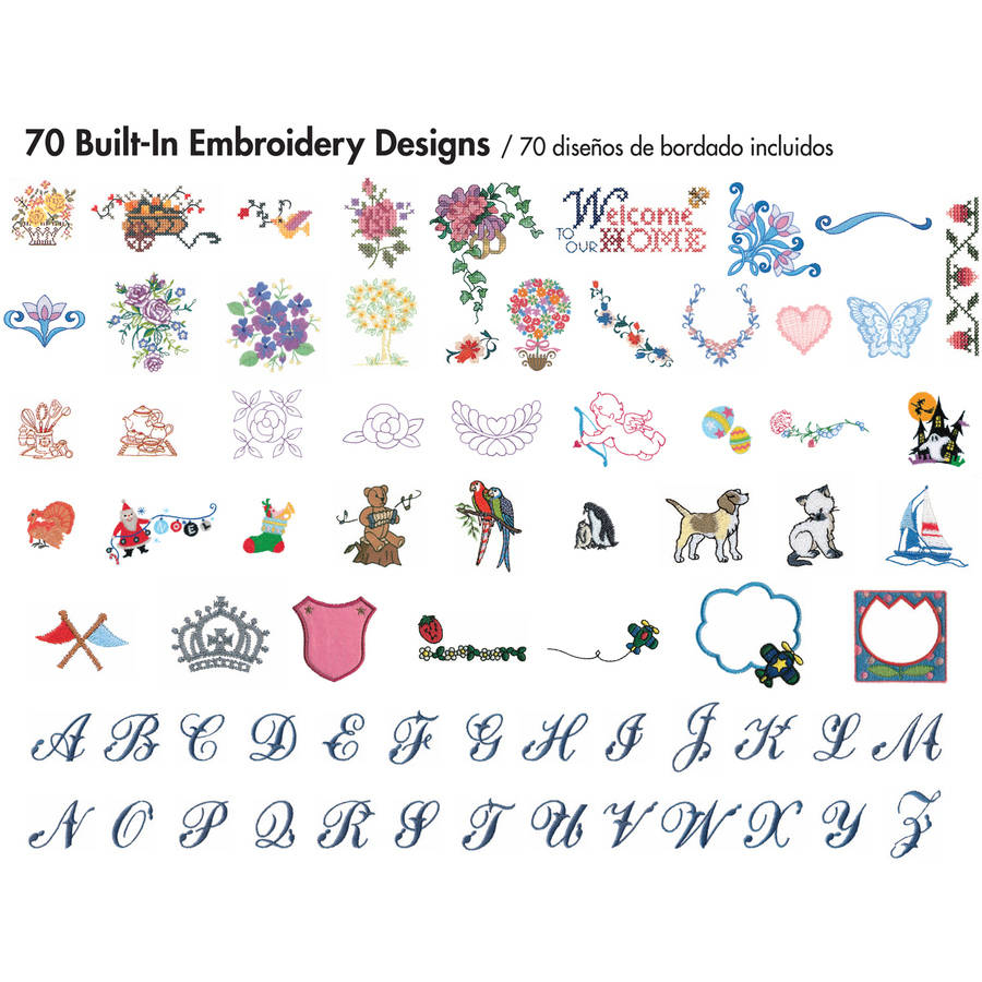 Brother Se400 Embroidery Patterns Our Best Sewing Machine Deals From Brother Singer Walmart