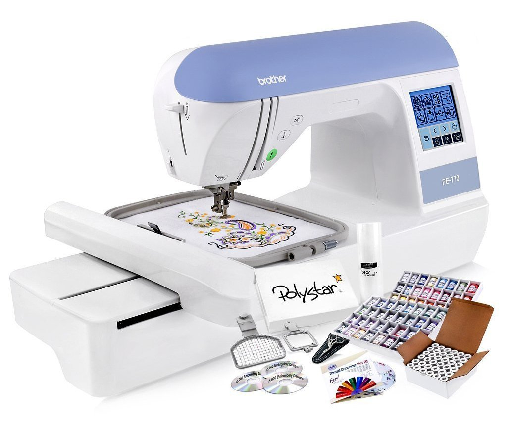 Brother Sewing Machine Embroidery Patterns Brother Pe770 Embroidery Machine