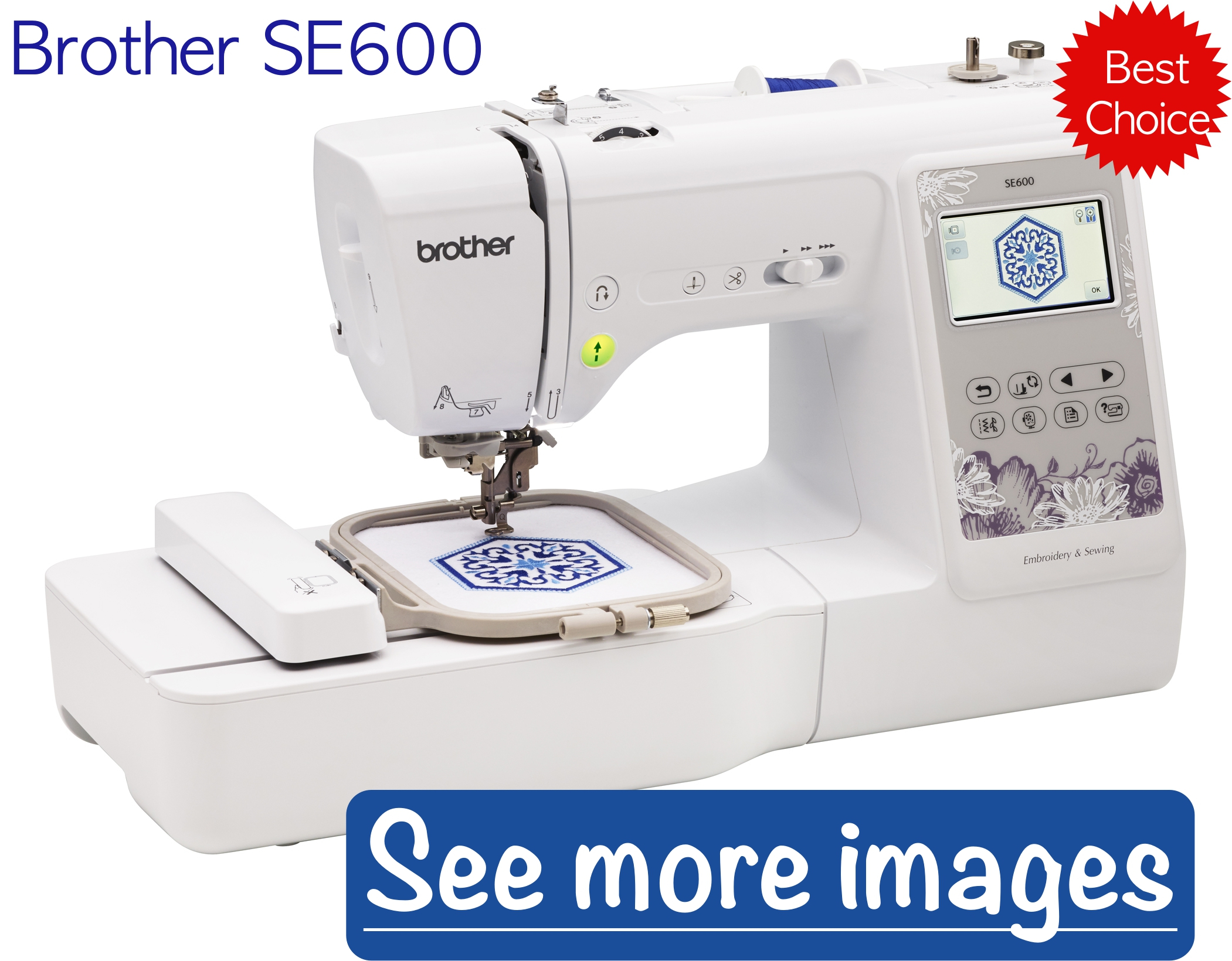 Brother Sewing Machine Embroidery Patterns Brother Se600 Review Specs Features Pros Cons Best Sewing