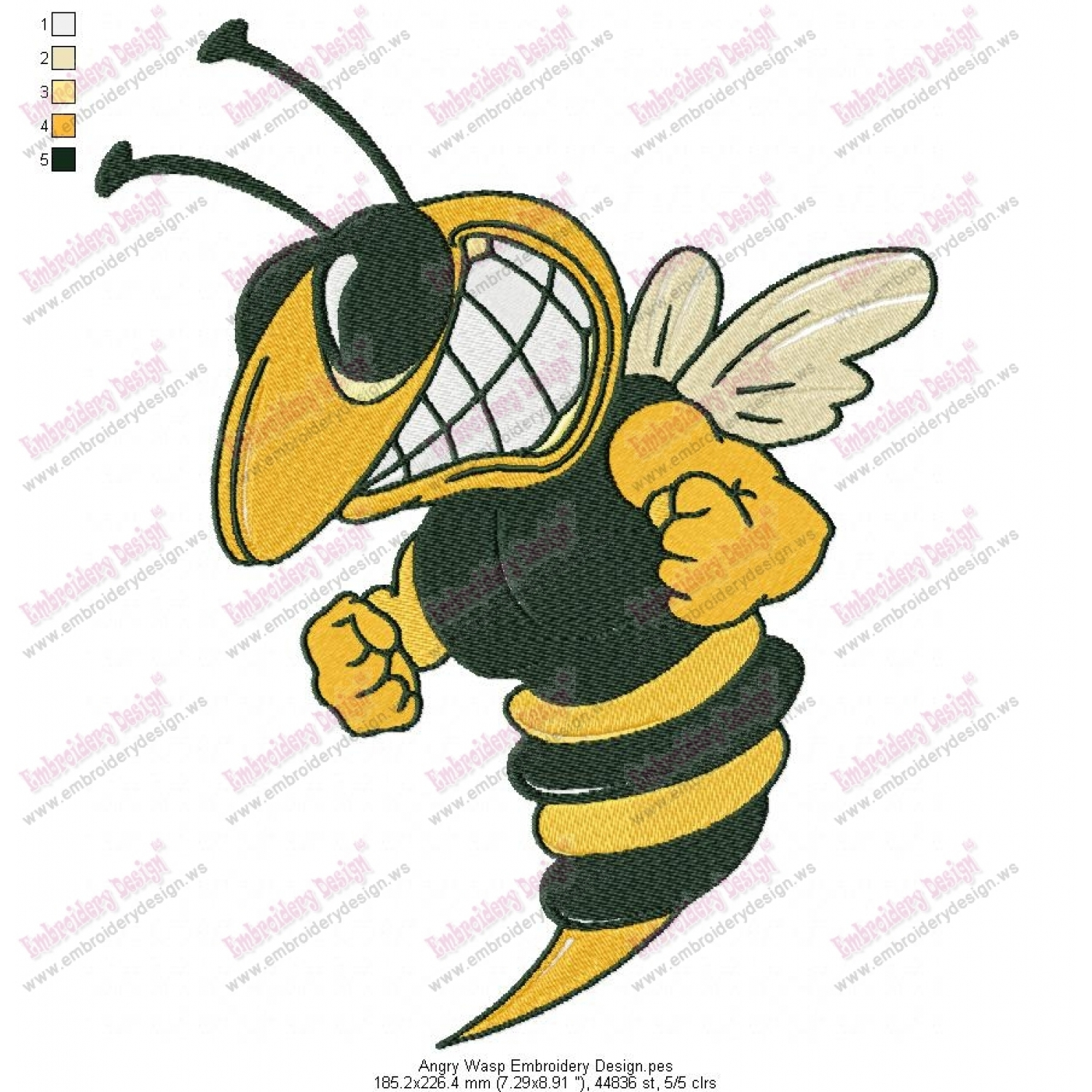 Bumble Bee Embroidery Pattern Bee And Wasp Embroidery