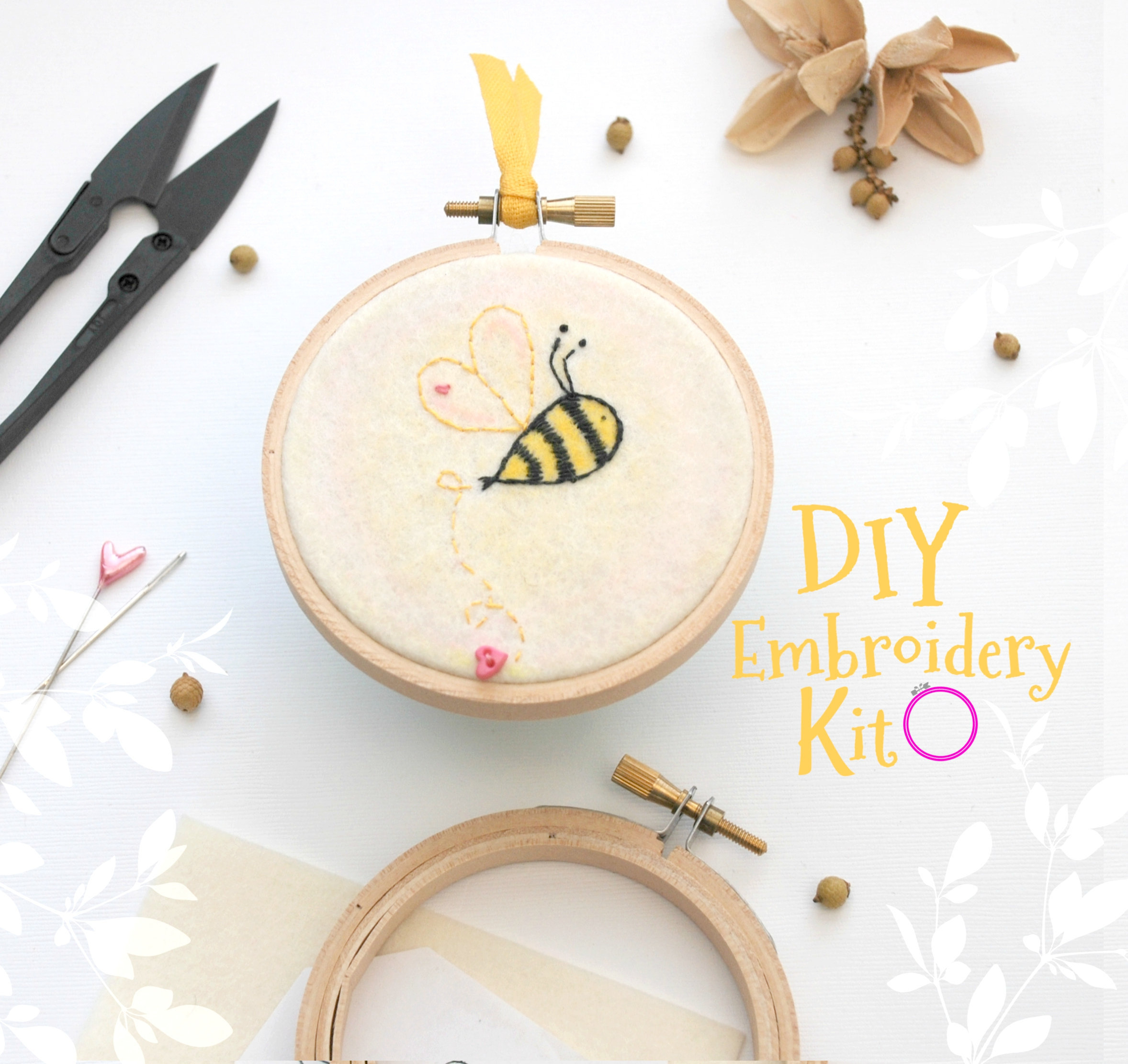 Bumble Bee Embroidery Pattern Bumblebee Embroidery Patterns Diy Embroidery Kit Kids Cute Stitching Patterns Diy Beginners Stitching Kit Iron On Bumblebee Diy