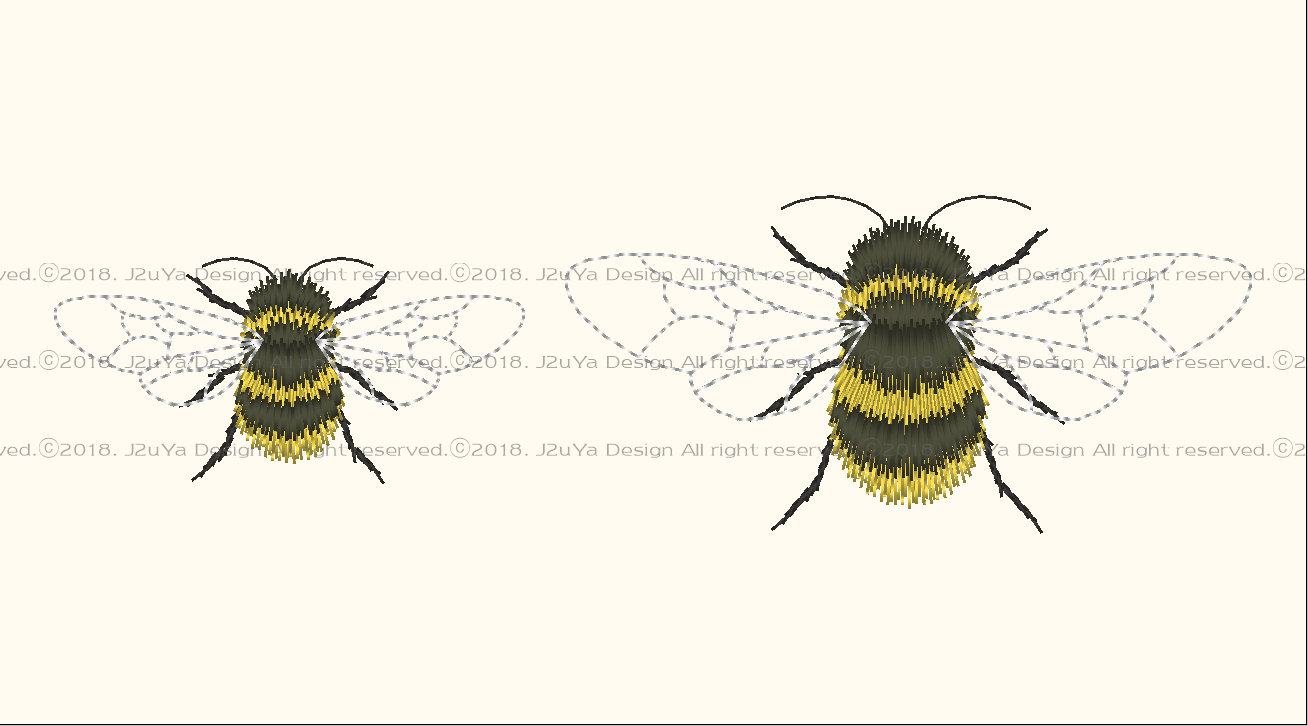 Bumble Bee Embroidery Pattern Machine Embroidery Pattern Bumble Bee Pattern Bee Embroidery Pattern Insect Embroidery 4x 4 Hoop Size Instant Download