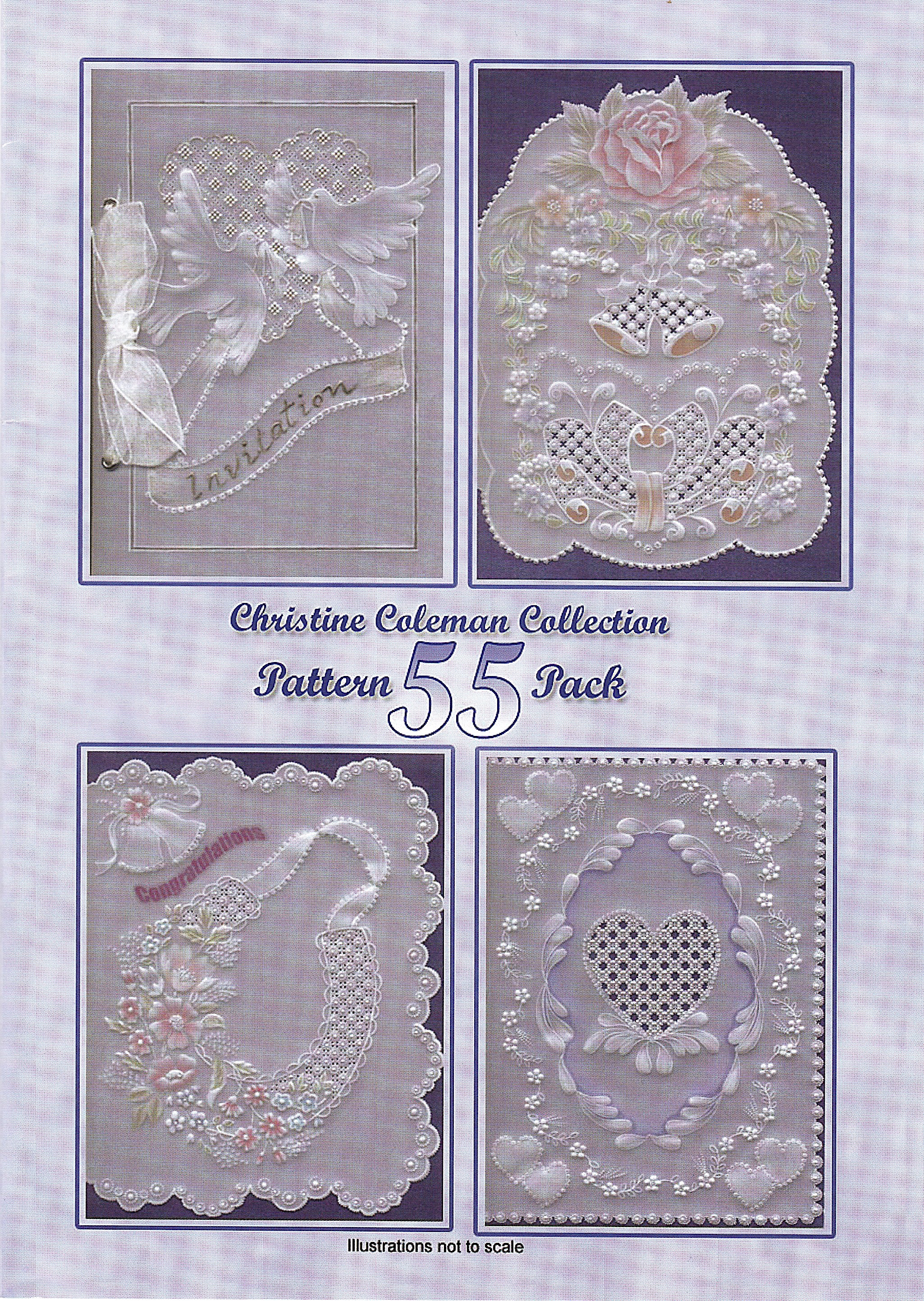Card Embroidery Patterns Christine Coleman Pack 55 Ccpatternpack55 A Card Pattern Pack Download Cards Card Making Downloads