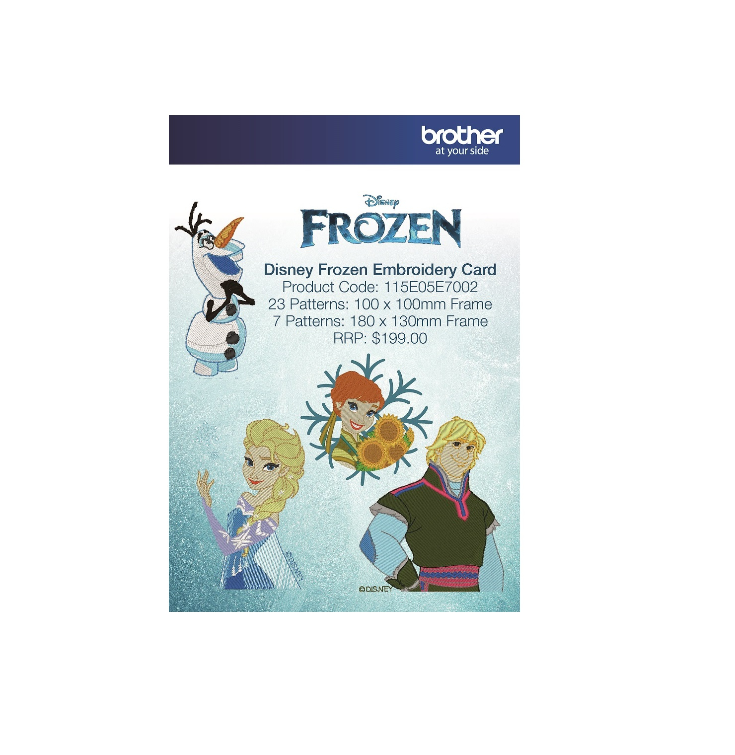 Card Embroidery Patterns Disneys Frozen Embroidery Card 25