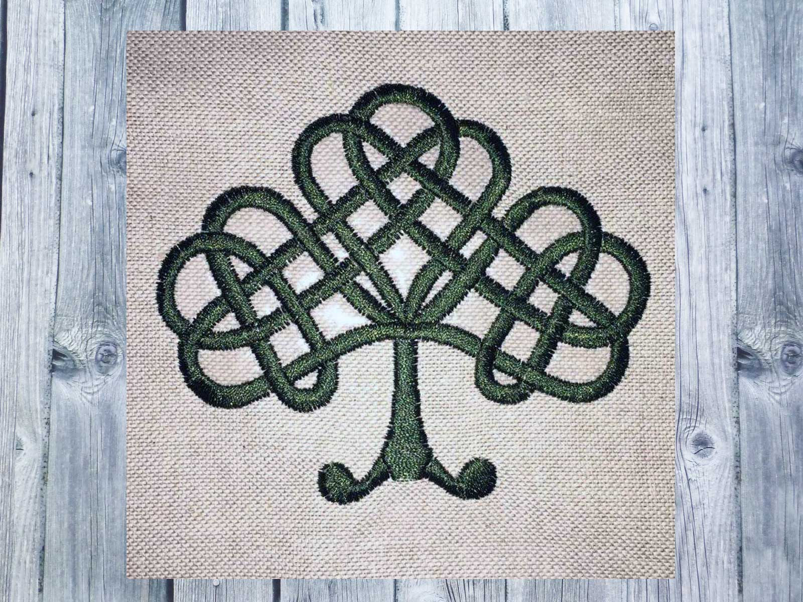 Celtic Embroidery Pattern Embroidery Pattern Celtic Knots Embroidered Tree 10x10 Frame Satin Engraving Medieval Clothing Celtic Art Sewing Projects