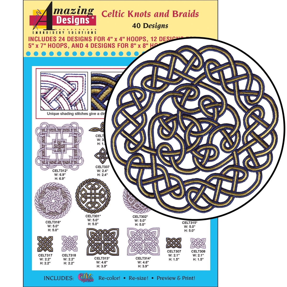 Celtic Embroidery Patterns Celtic Knots And Braids Embroidery Designs
