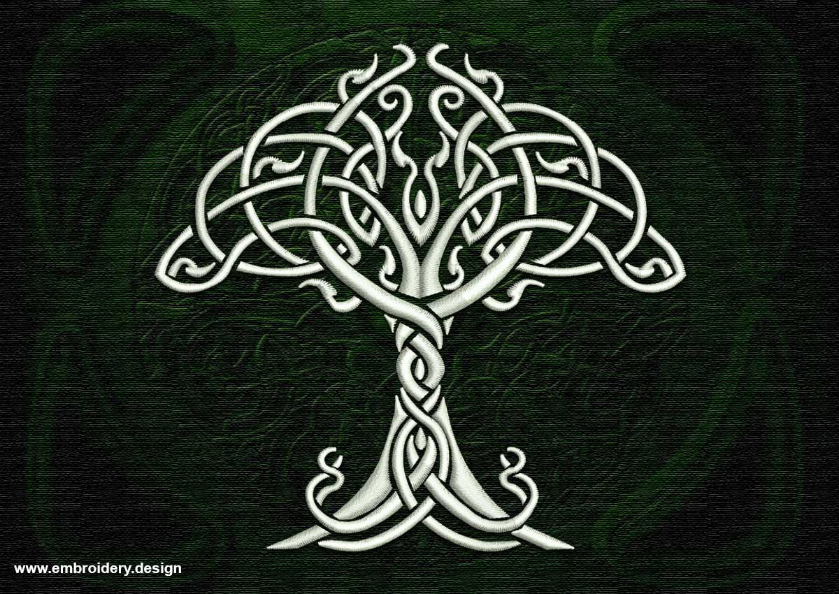 Celtic Embroidery Patterns Celtic Tree Of Life