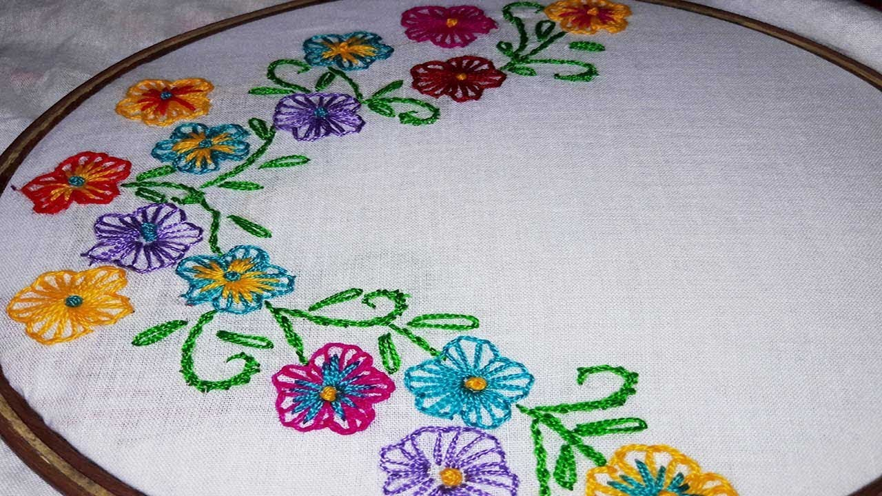 Chicken Embroidery Patterns Hand Embroidery Chicken Stitch Neck Design For Dress Blouse Shirts Kurtis Churidar