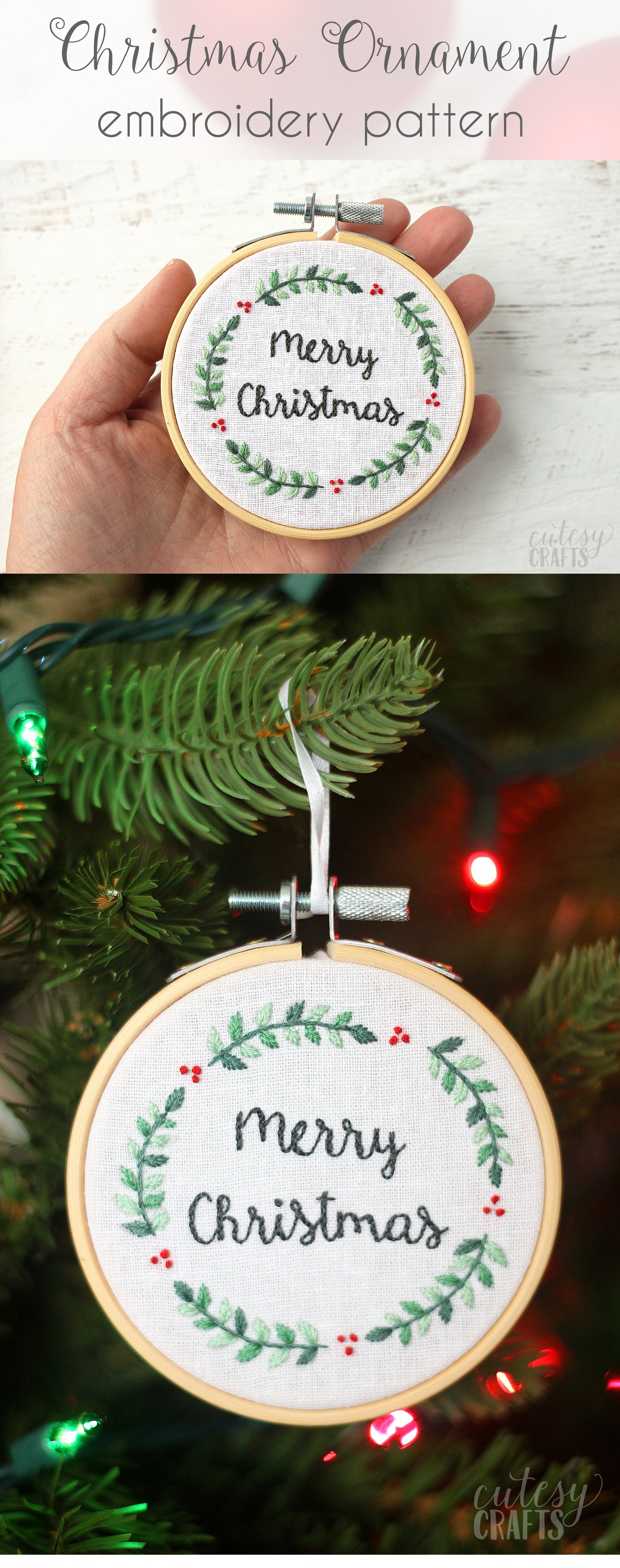 Christmas Embroidery Patterns Merry Christmas Ornament Tutorial Free Christmas Embroidery Designs