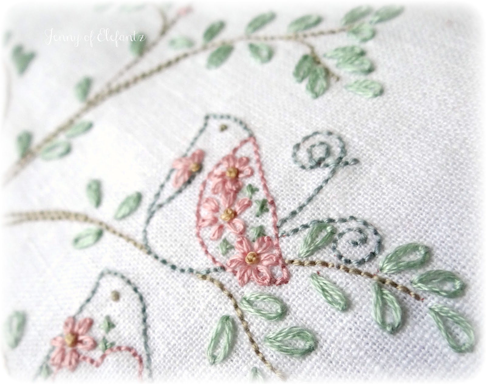 Colonial Embroidery Patterns Jenny Of Elefantz Giveaway Free Pattern And Week 11 Of Gentle