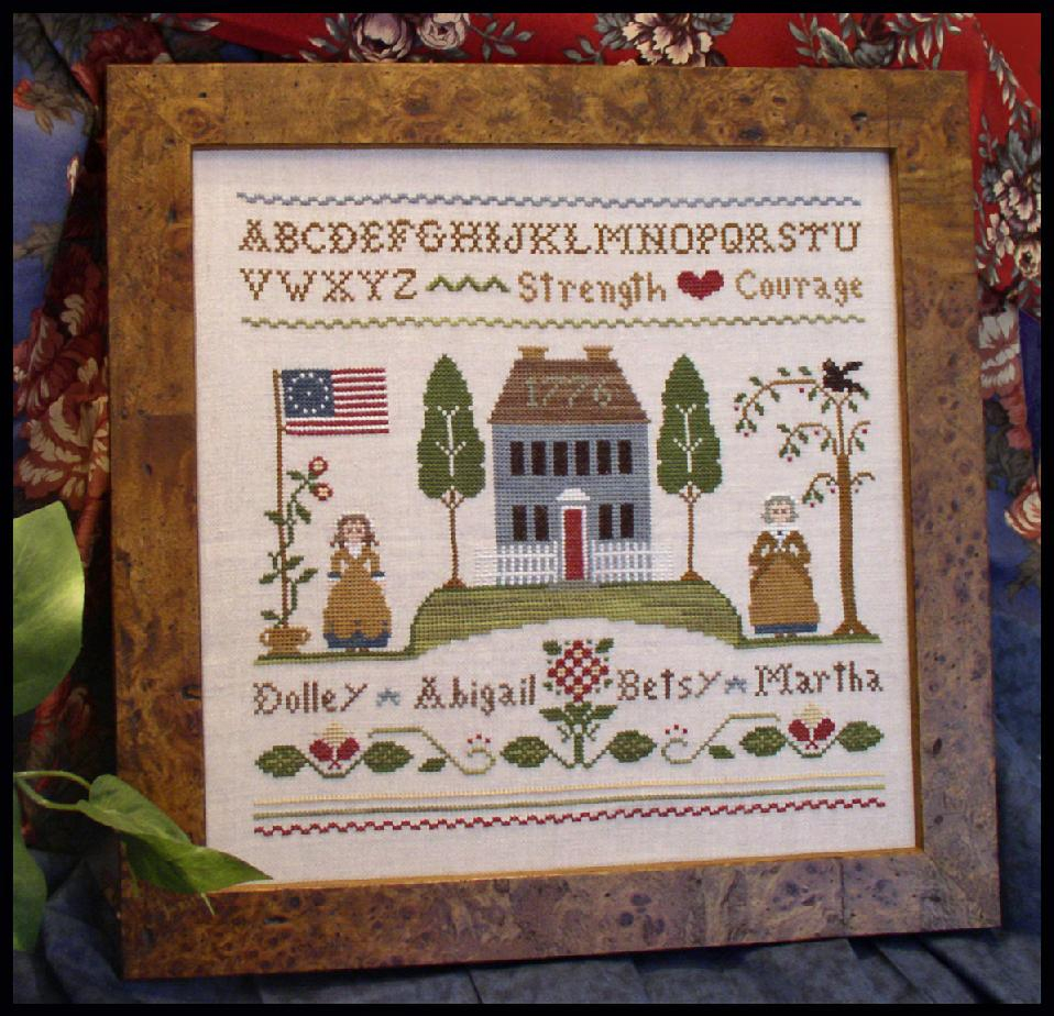 Colonial Embroidery Patterns Little House Needleworks