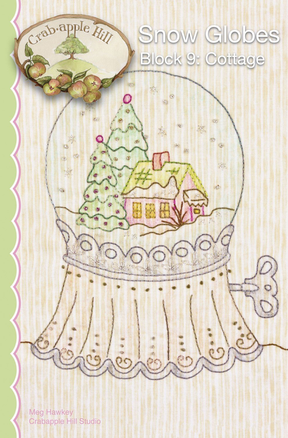 Crabapple Hill Embroidery Patterns Crabapple Hills Snow Globes Quilt Pattern Oh Sew Retro