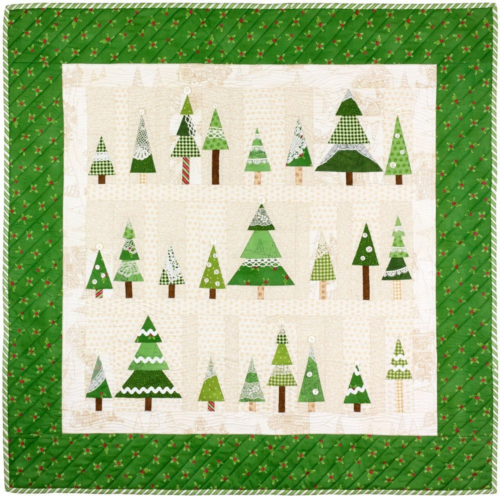Crabapple Hill Embroidery Patterns Frostys Tree Farm Christmas Quilt Pattern Crabapple Hill Paper Pieced Winter
