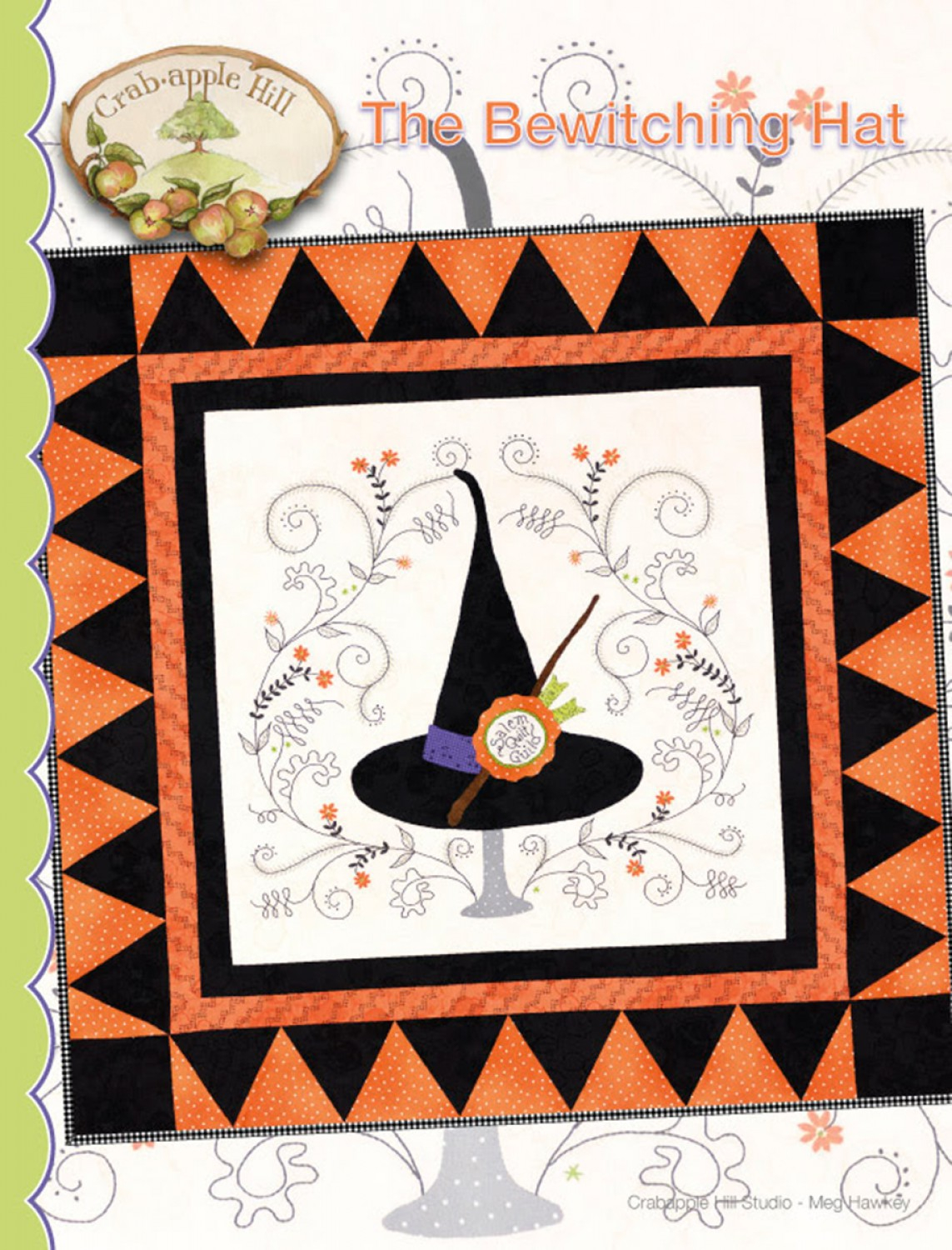 Crabapple Hill Embroidery Patterns The Bewitching Hat Embroidery Pattern Crab Apple Hill