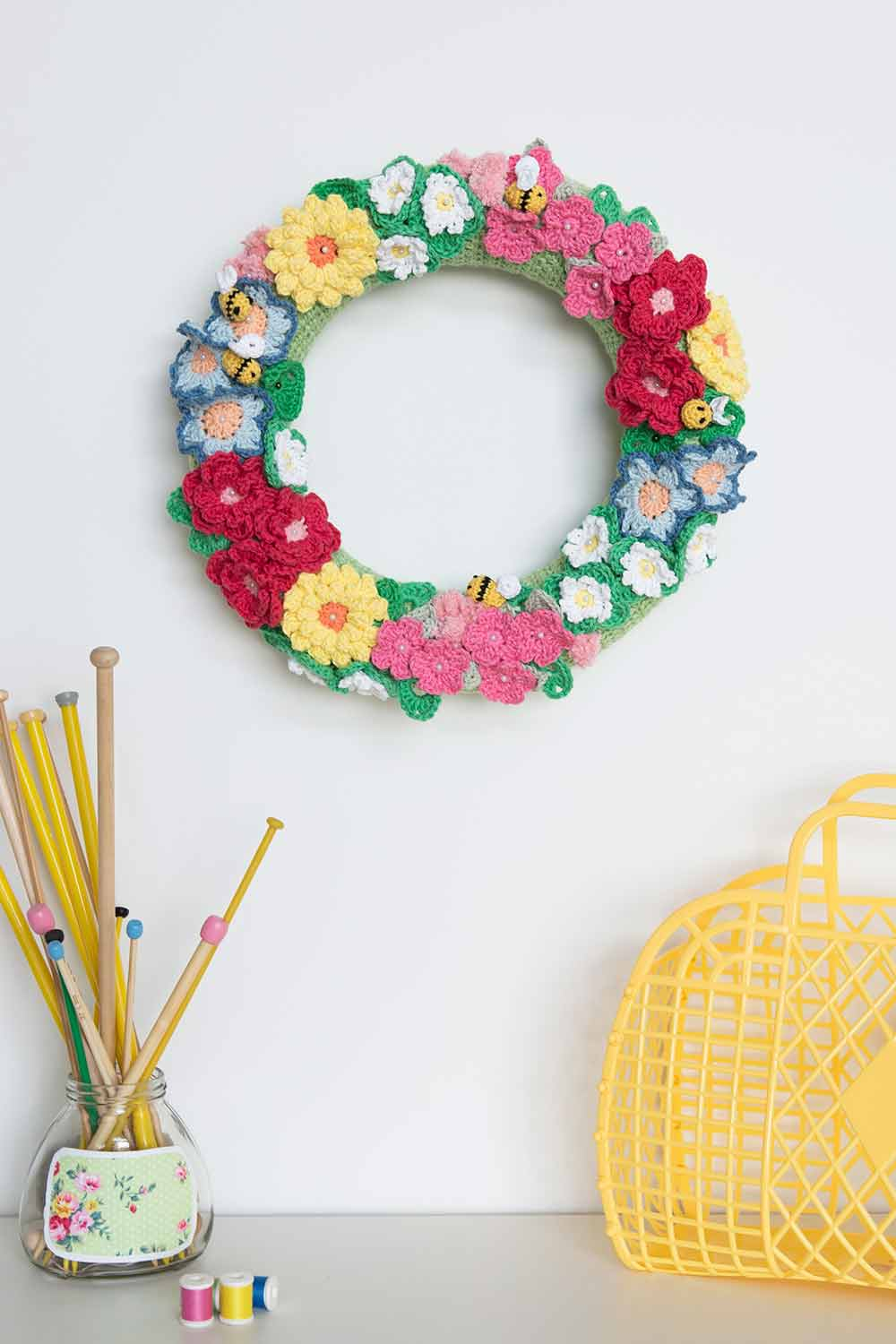 Crochet With Embroidery Floss Patterns 40 Crochet Flower Patterns And What To Do With Them Mollie Makes