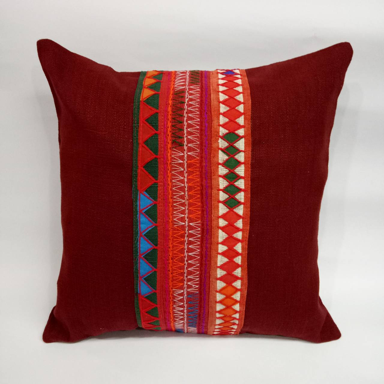Cushion Cover Embroidery Patterns Akha Embroidery Cushion Cover