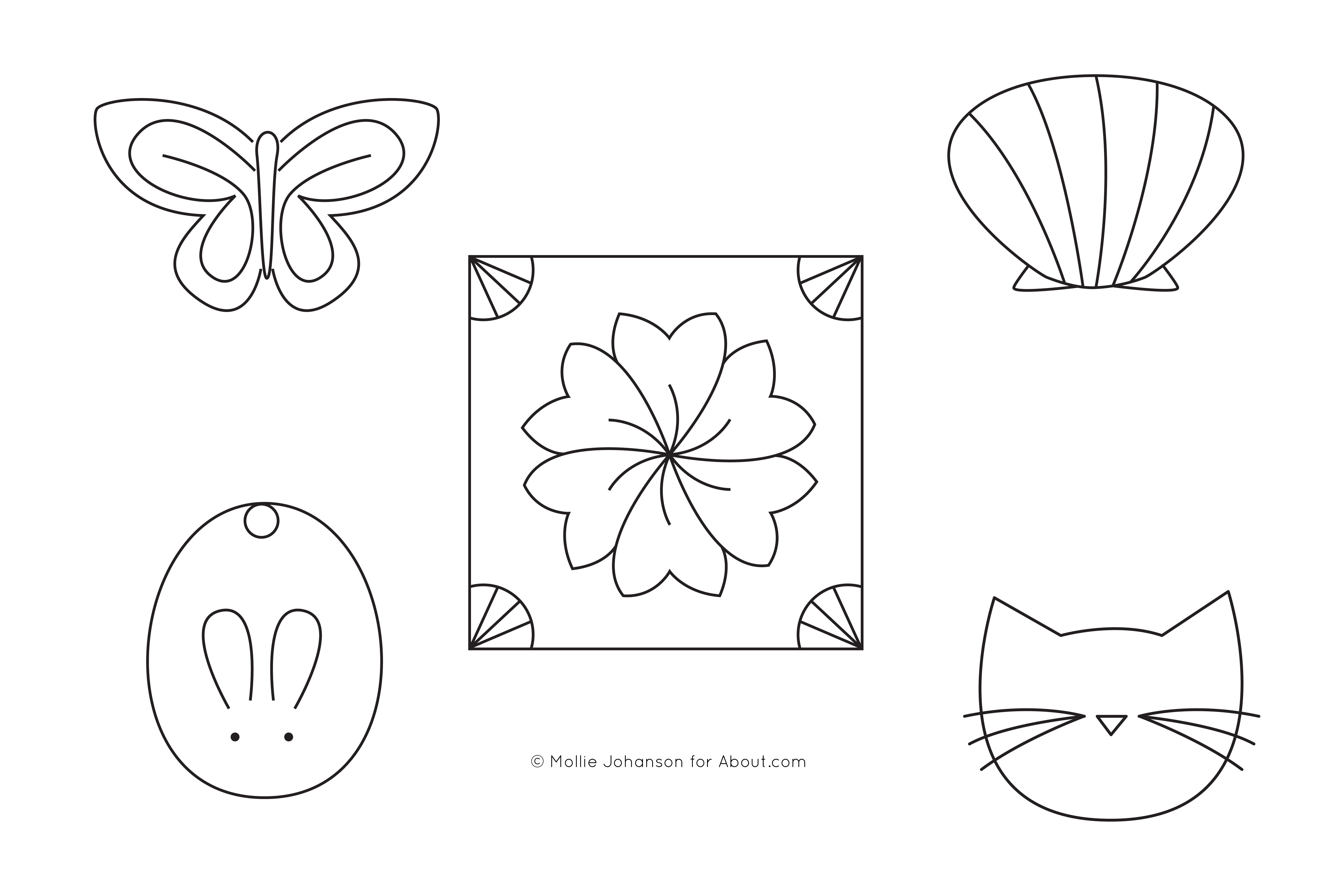 Custom Embroidery Patterns Simple Single Patterns For Sashiko Embroidery