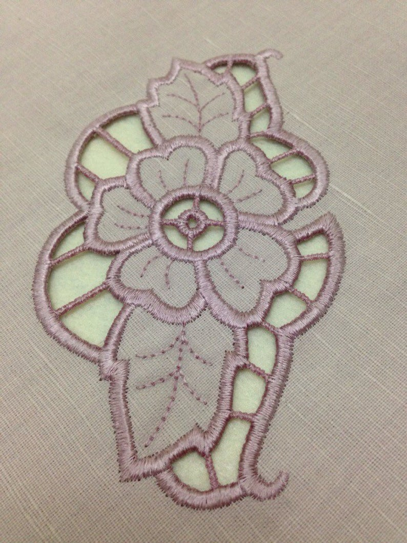 Cutwork Embroidery Patterns Cutwork Machine Embroidery Design Richelieu Flower Embroidery Pattern