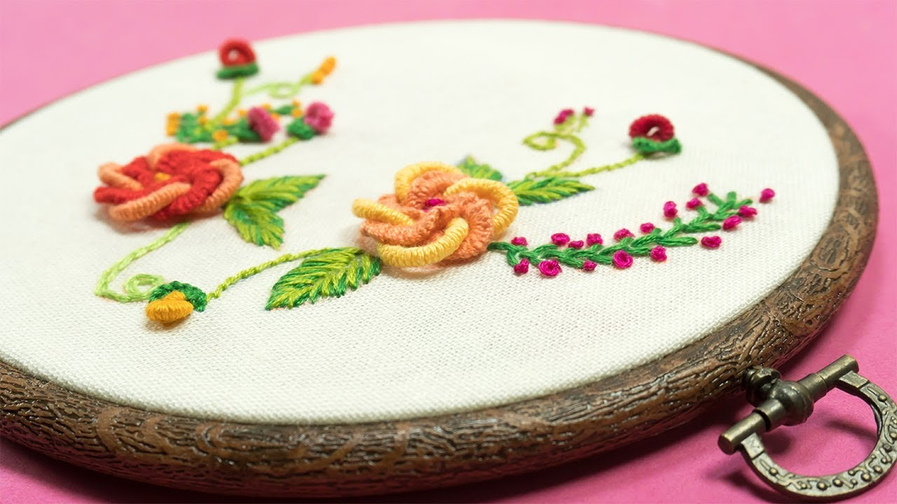 Diy Embroidery Patterns Embroidery Designs Hand Embroidery Flowers Stitch Diy Stitching