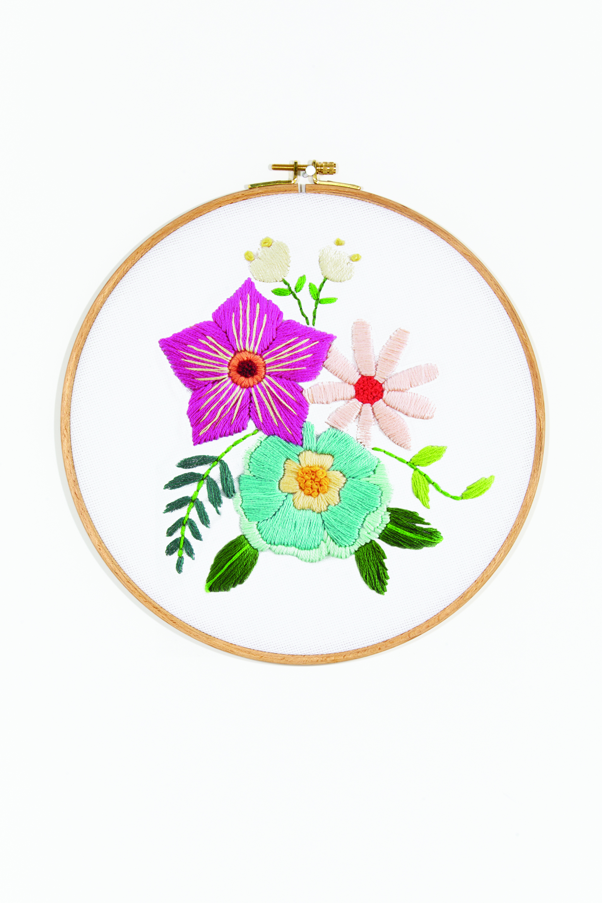 Dmc Embroidery Patterns The Floral Bouquet Embroidery Pattern