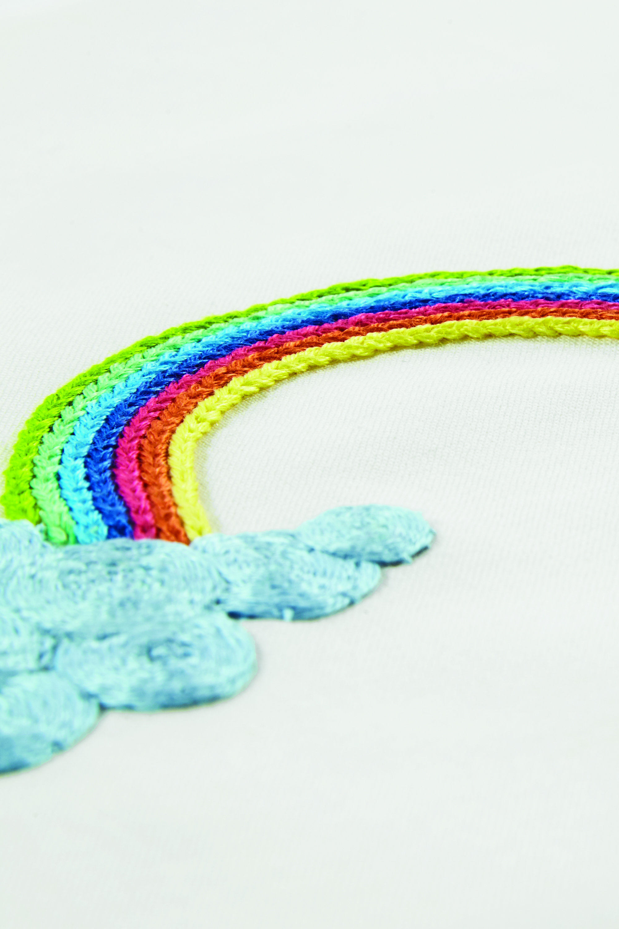 Dmc Embroidery Patterns The Lylo Rainbow Embroidery Pattern