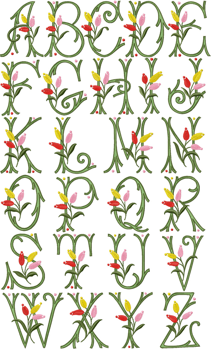Embroidery Alphabet Patterns 14 Machine Embroidery Designs Applique Alphabet Images Free