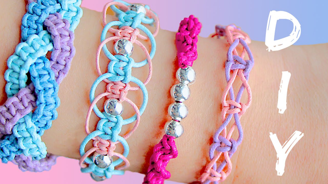 Embroidery Bracelet Patterns Easy Diy Friendship Bracelets You Can Make Today