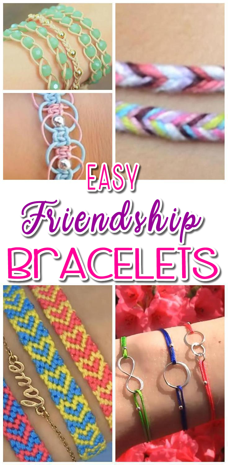 Embroidery Bracelet Patterns Easy Diy Friendship Bracelets You Can Make Today