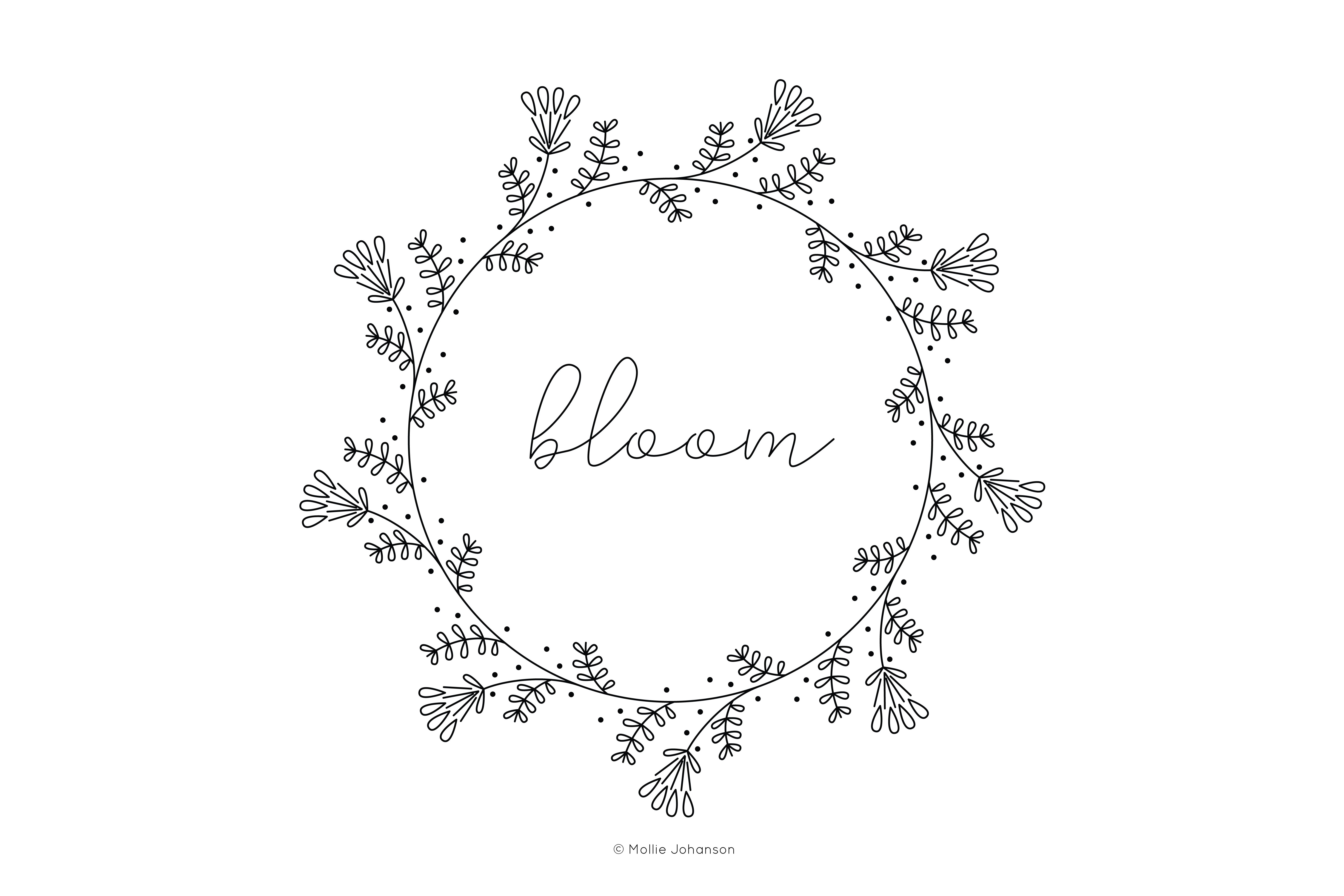 Embroidery Design Patterns Free Vintage Inspired Bloom Embroidery Pattern