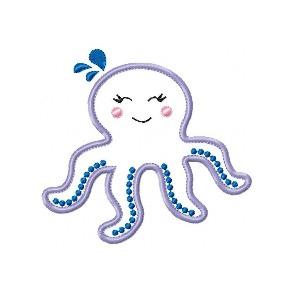 Embroidery Design Patterns Octopus
