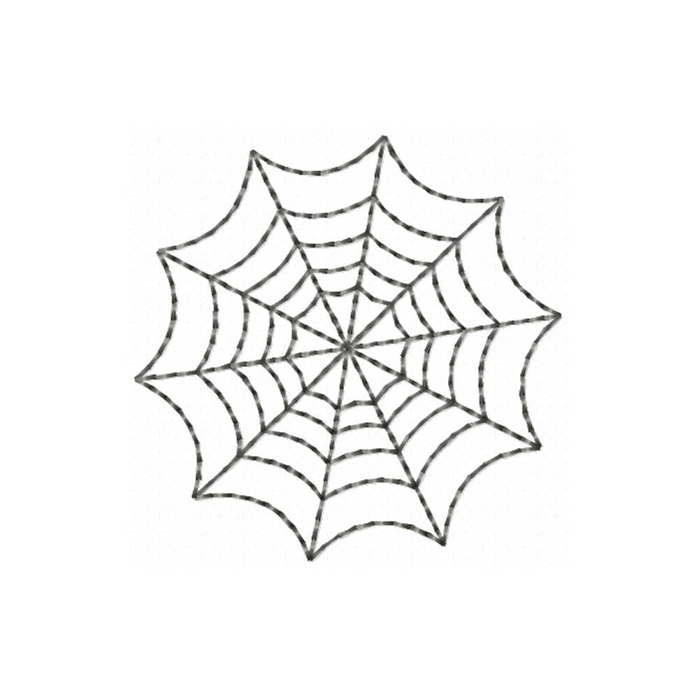 Embroidery Design Patterns Spiderweb Redwork Machine Embroidery Design Patterns For Halloween In 8 Sizes 2 3 4 5 6 7 And 8