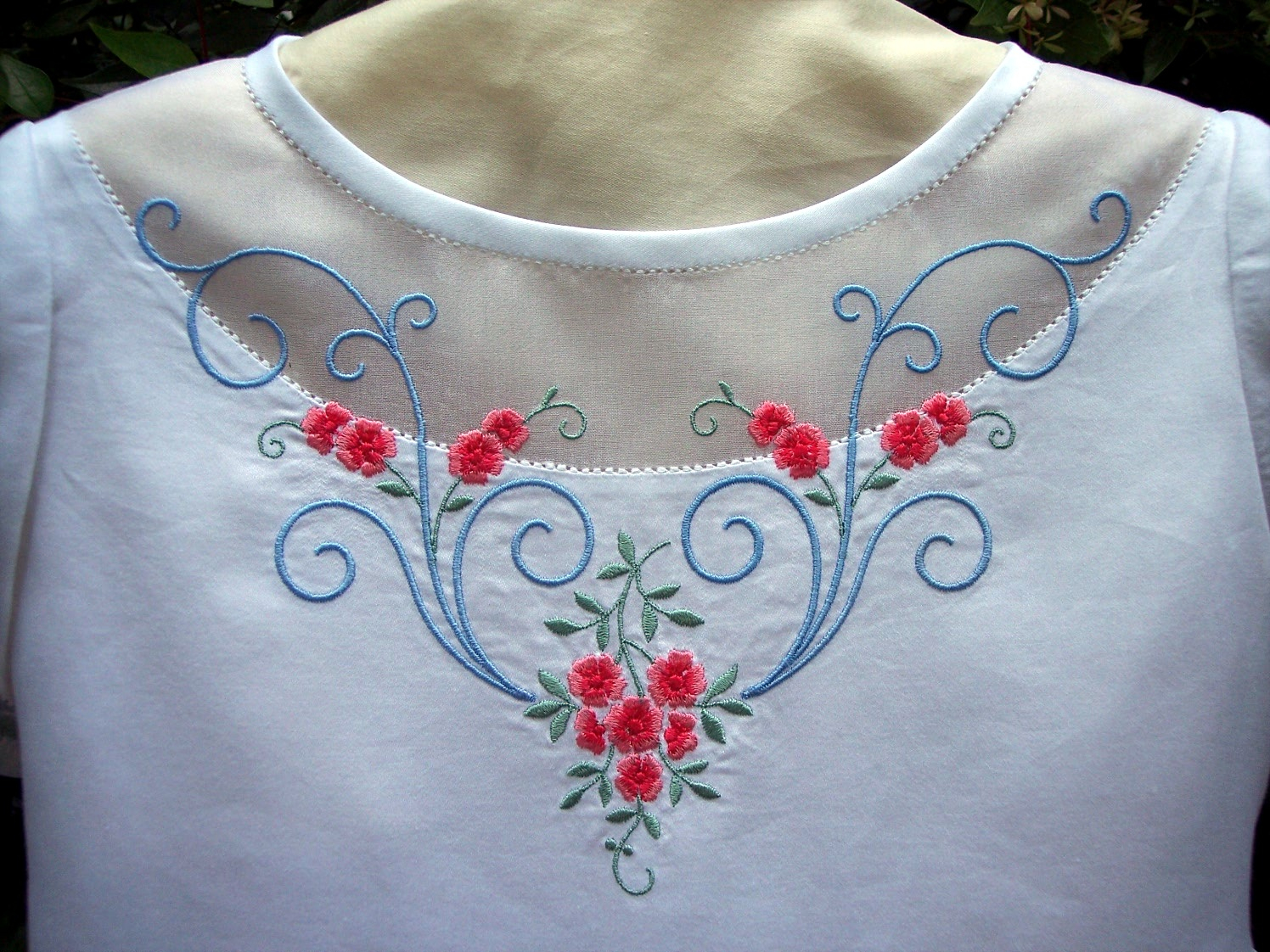 Embroidery Dress Patterns A Very Versatile Machine Embroidery Design Susanstewartdesigns