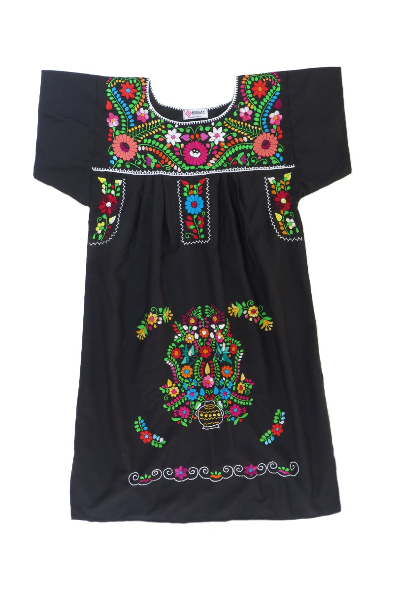 Embroidery Dress Patterns Mexican Embroidered Dresses