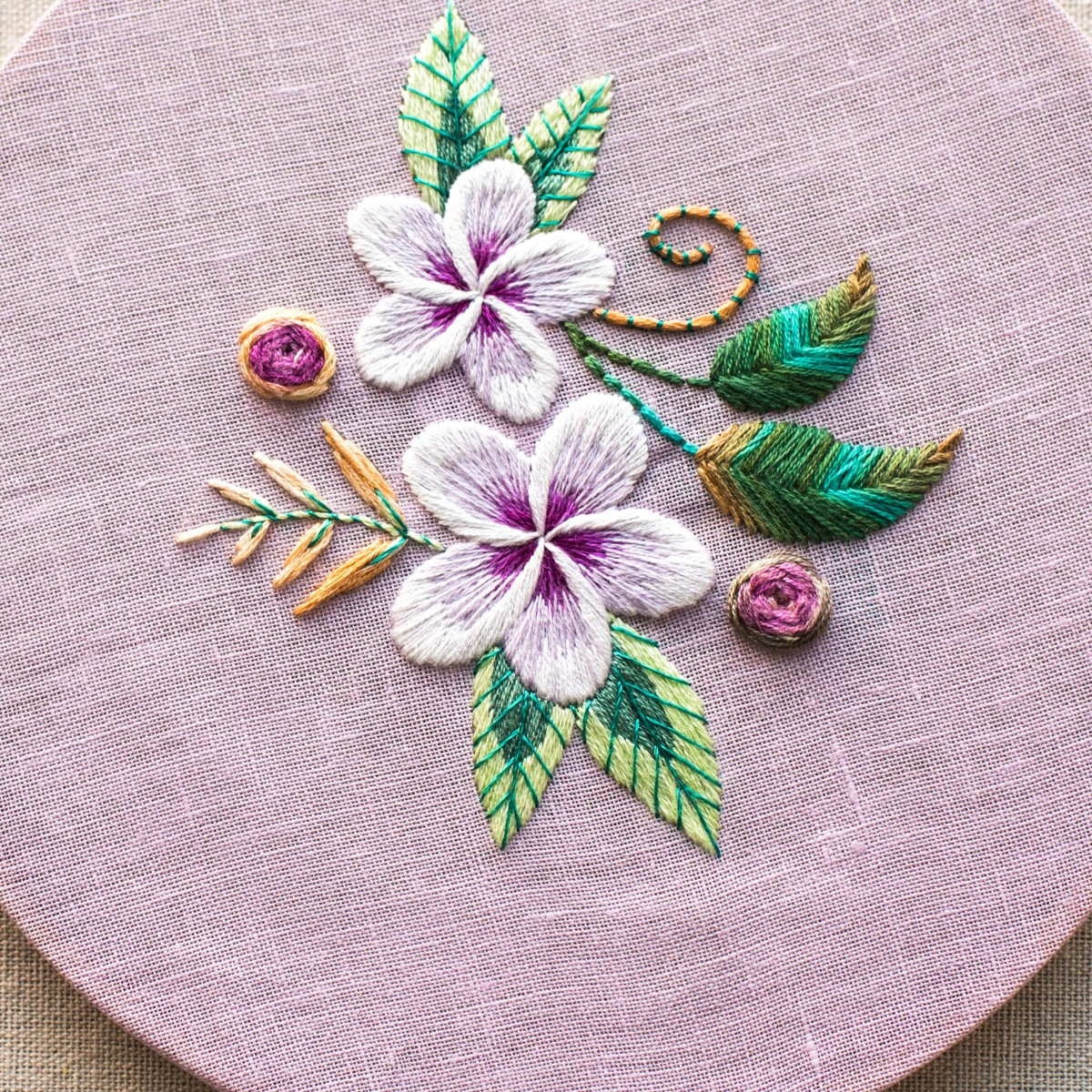 Embroidery Flower Pattern 7 Beautiful Ways To Hand Embroider Flowers