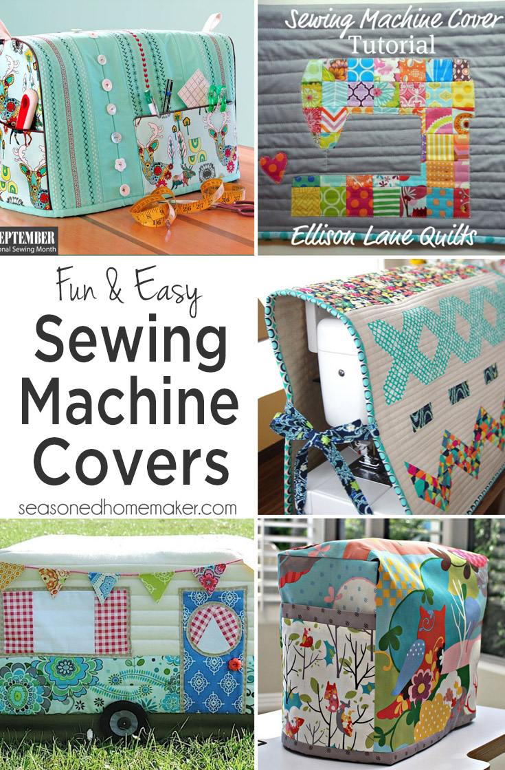 Embroidery Machine Patterns Designs Sewing Machine Covers Diy Ideas To Make Your Own