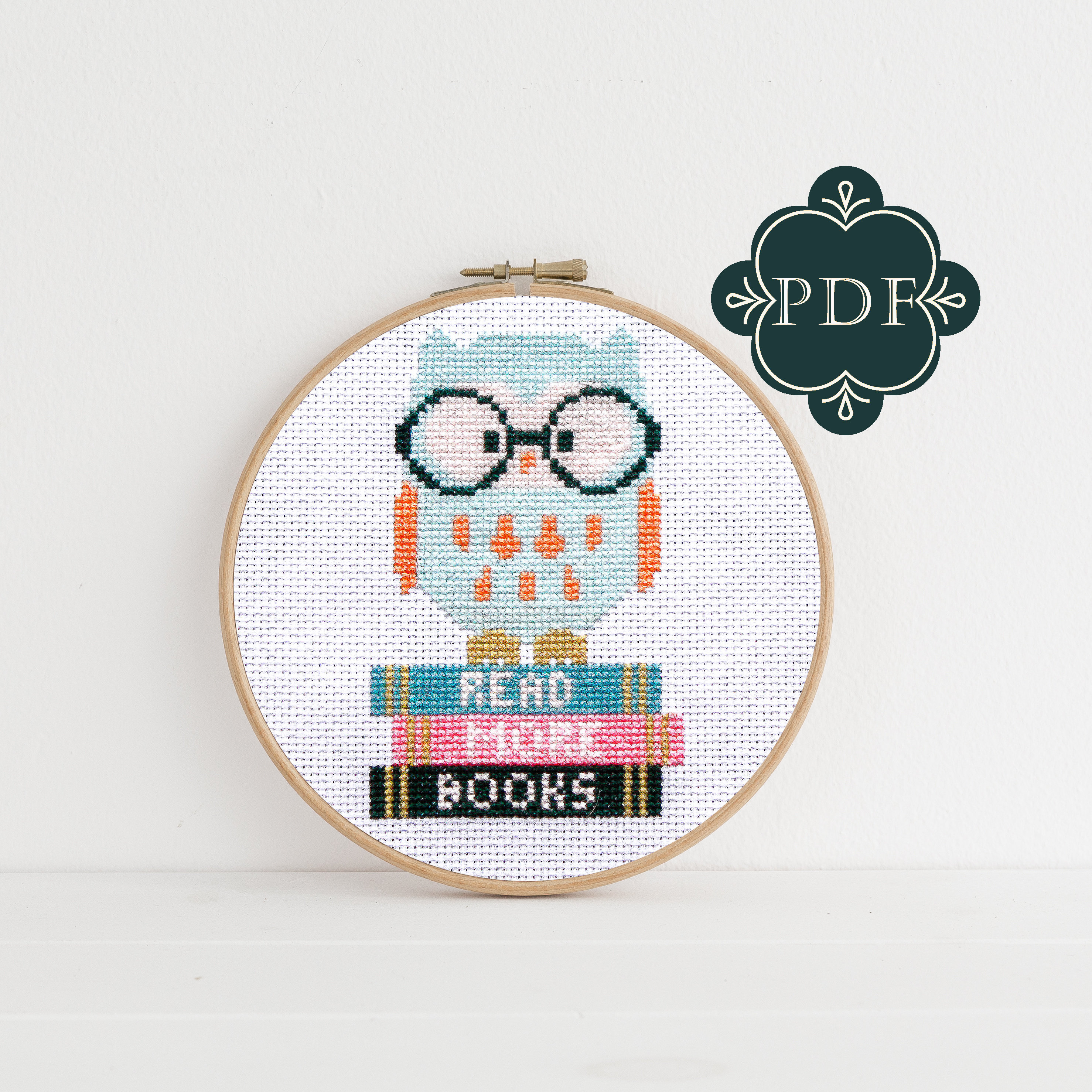 Embroidery Pattern Books Pdf Counted Cross Stitch Wise Owl Owl Cross Stitch Diy