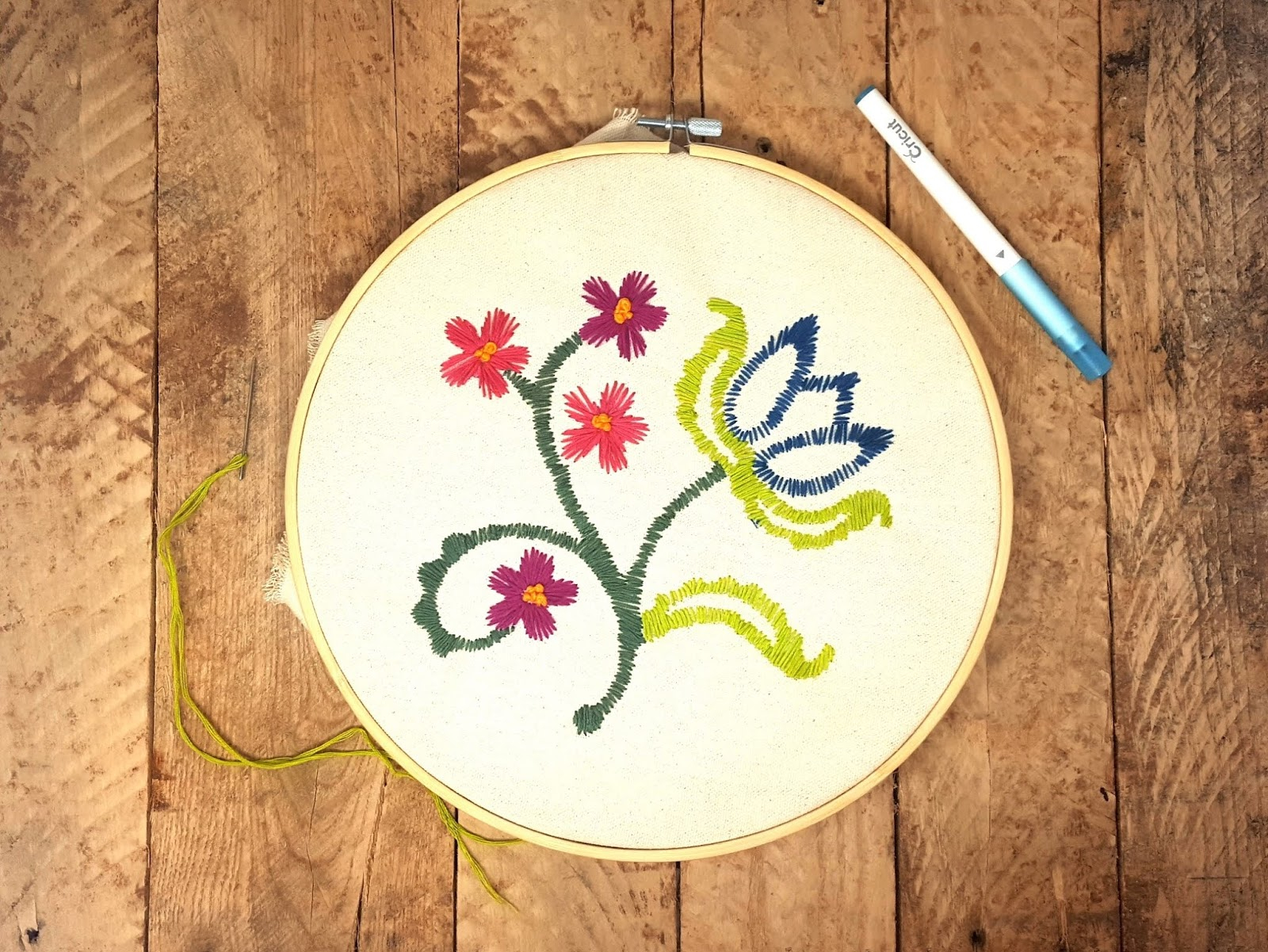 Embroidery Pattern Maker Cut N Edge Crafts The Write Stuff Challenge Week 7 Embroidery
